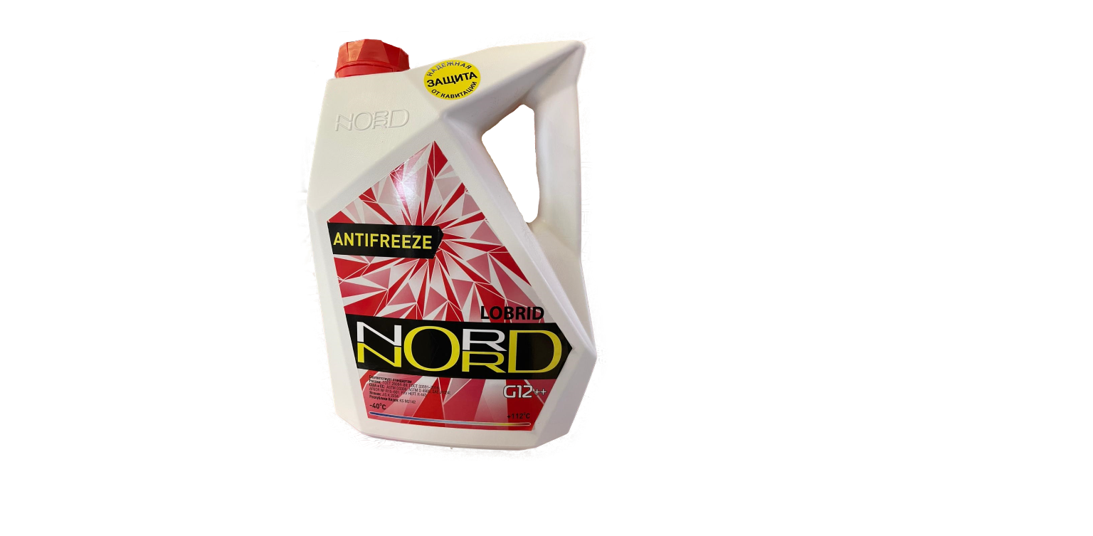 Антифриз NORD High Quality Antifreeze готовый -40C красный 5 кг NR 20249